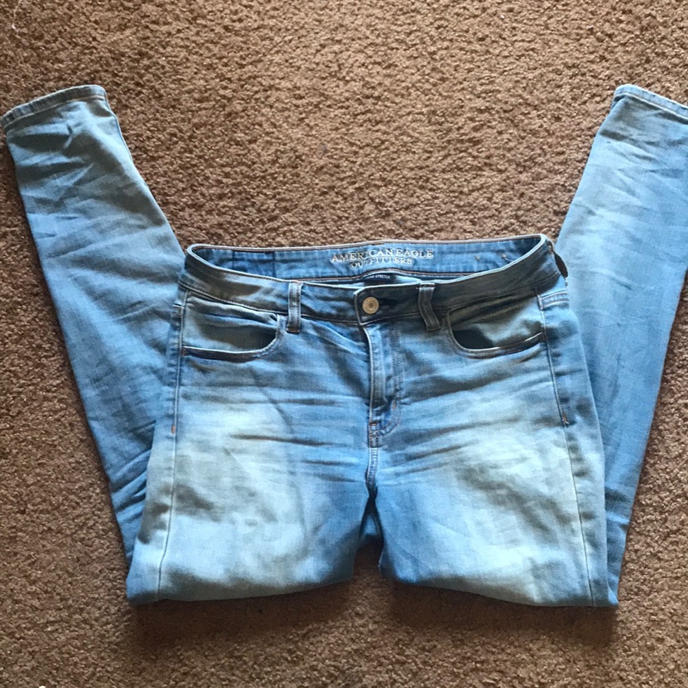 Light Wash Jeggings